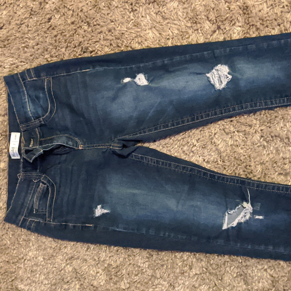 Mudd jeans ripped skinny size 7
